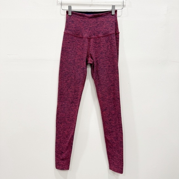 Beyond Yoga High Rise Leggins Small Blue Red - Picture 1 of 5